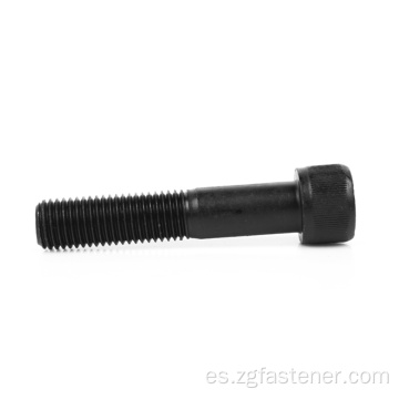 DIN 931 PERRO DEL PIEMBRICO parcial Bolt Negro